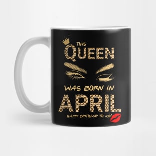 April Birthday Mug